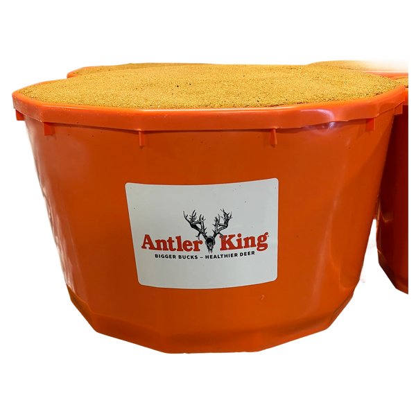 200 lb All-Natural Deer Protein & Mineral Tub – Antler Builder Supplement