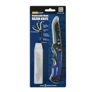 AccuSharp 743C Replaceable Blade Razor Knife – Royal Blue