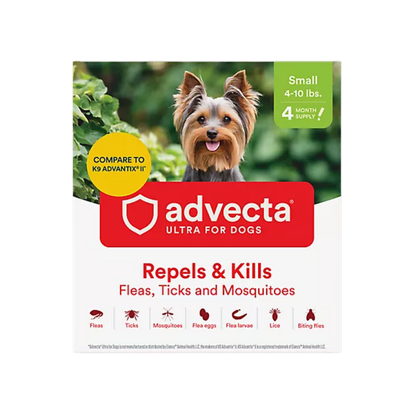 Advecta Ultra Flea & Tick Dog Collar 4–10 lb