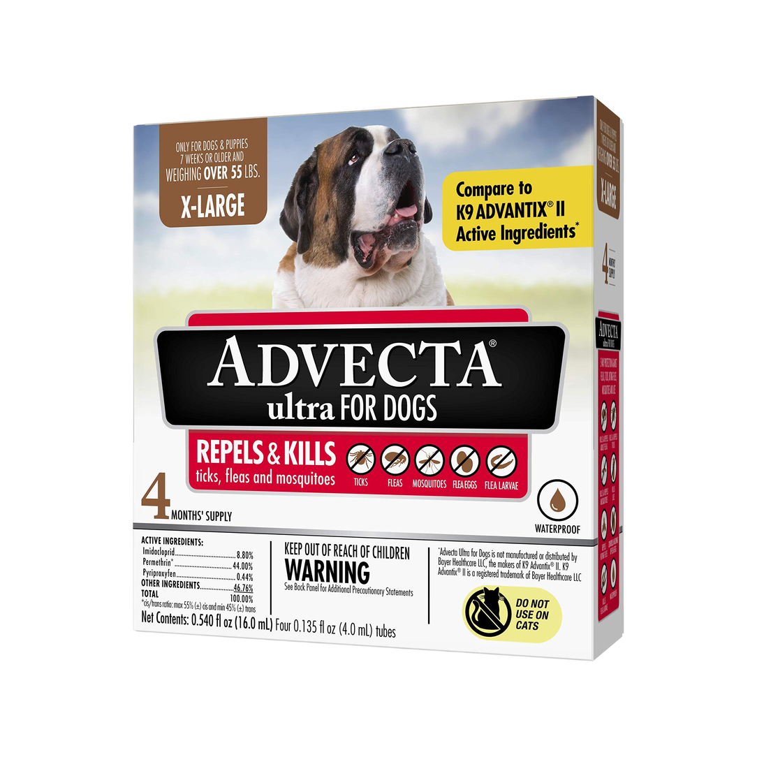 Advecta Ultra Flea & Tick Dog Collar 55+ lb