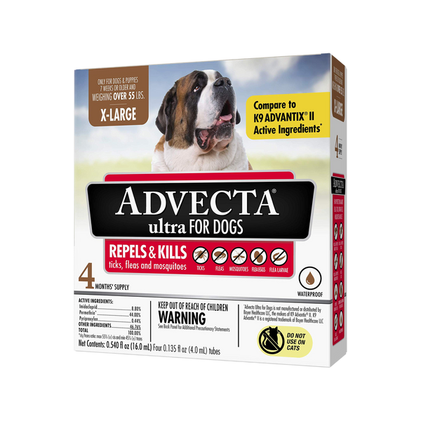 Advecta Ultra Flea & Tick Dog Collar 55+ lb