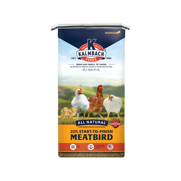 All Natural Meatbird Start to Finish 22% - 50 lb