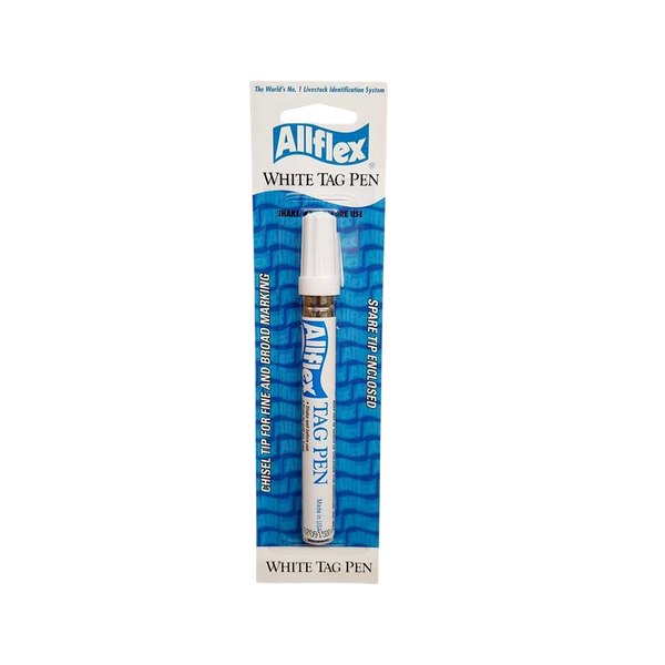 Allflex 2-in-1 Tag Pen - Dual-Tip Permanent Marker for Livestock Ear Tags