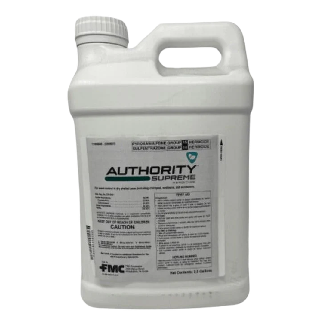 Authority Supreme Herbicide 2.5 gal – Residual Pre-Emerge Weed Control for Soybeans