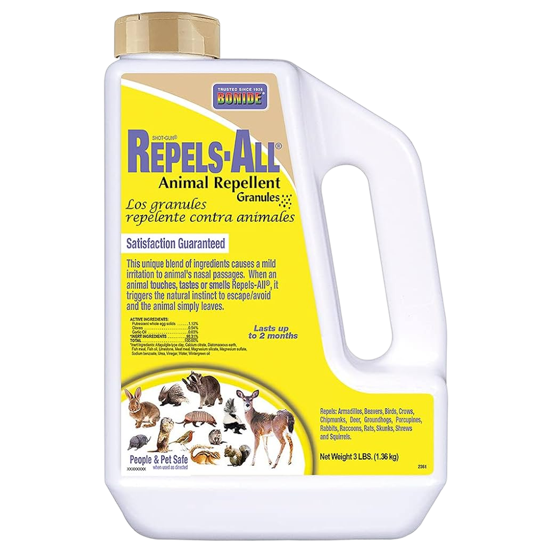 Bonide® Repels-All Animal Repellent Granules – 3 lb