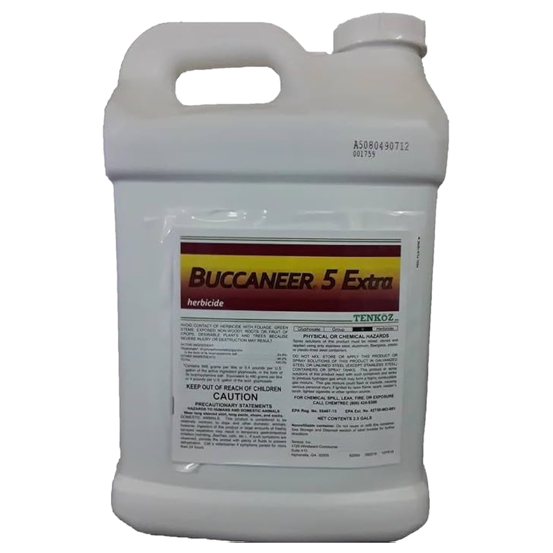 Buccaneer® 5 Extra 53.8% Glyphosate Herbicide – 2.5 Gallon Concentrate
