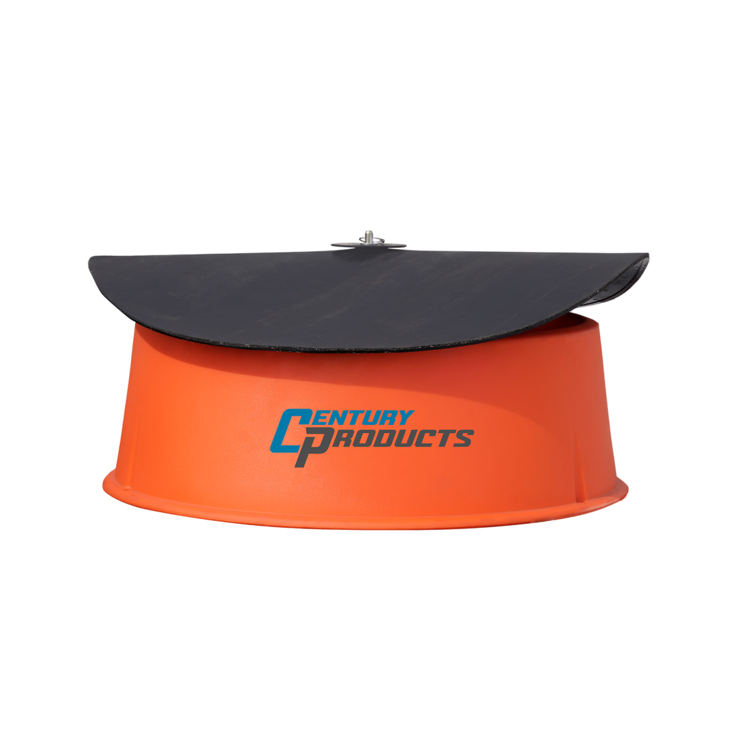 Century Ground Level Mineral Feeder – 3 Compartment, 41" Round with Lid