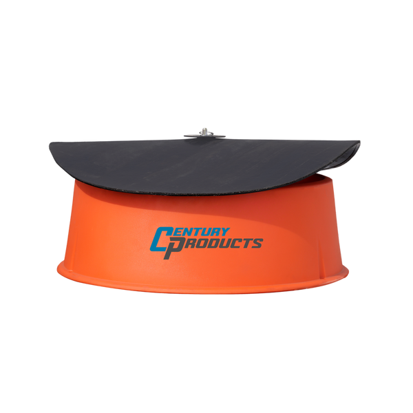 Century Ground Level Mineral Feeder – 3 Compartment, 41" Round with Lid
