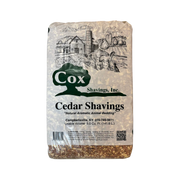 Cox Cedar Shavings – 5 cu. ft. Usable Volume, Premium Animal Bedding