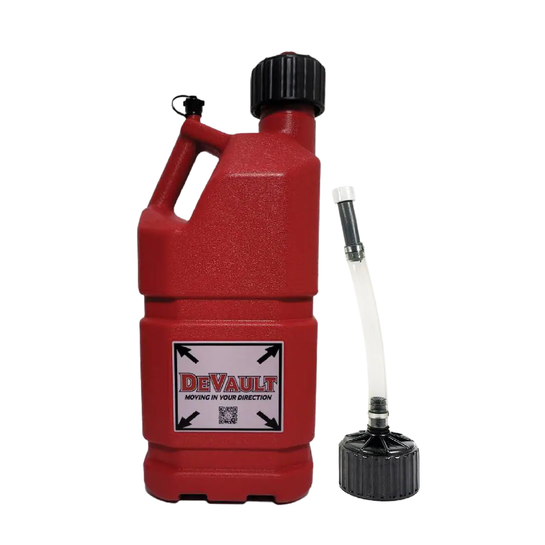 DeVault Enterprises® 3-Gallon Industrial Strength Gas Jug – Red