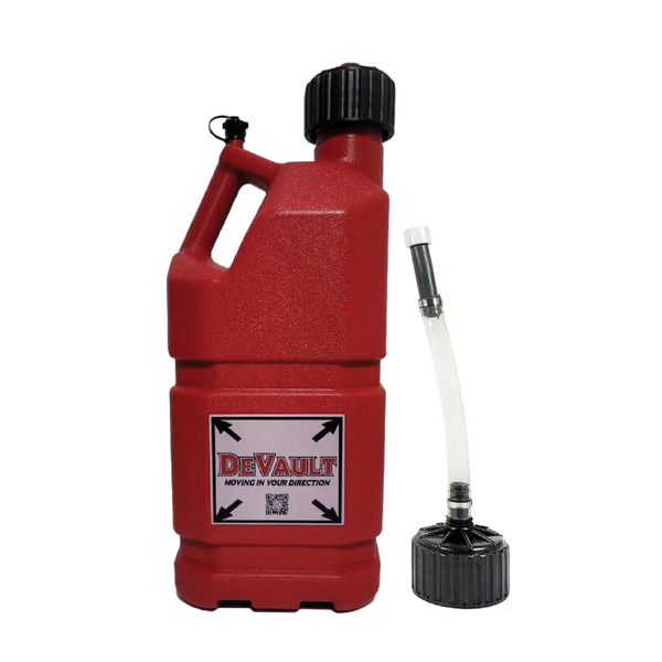 DeVault Enterprises® 3-Gallon Industrial Strength Gas Jug – Red