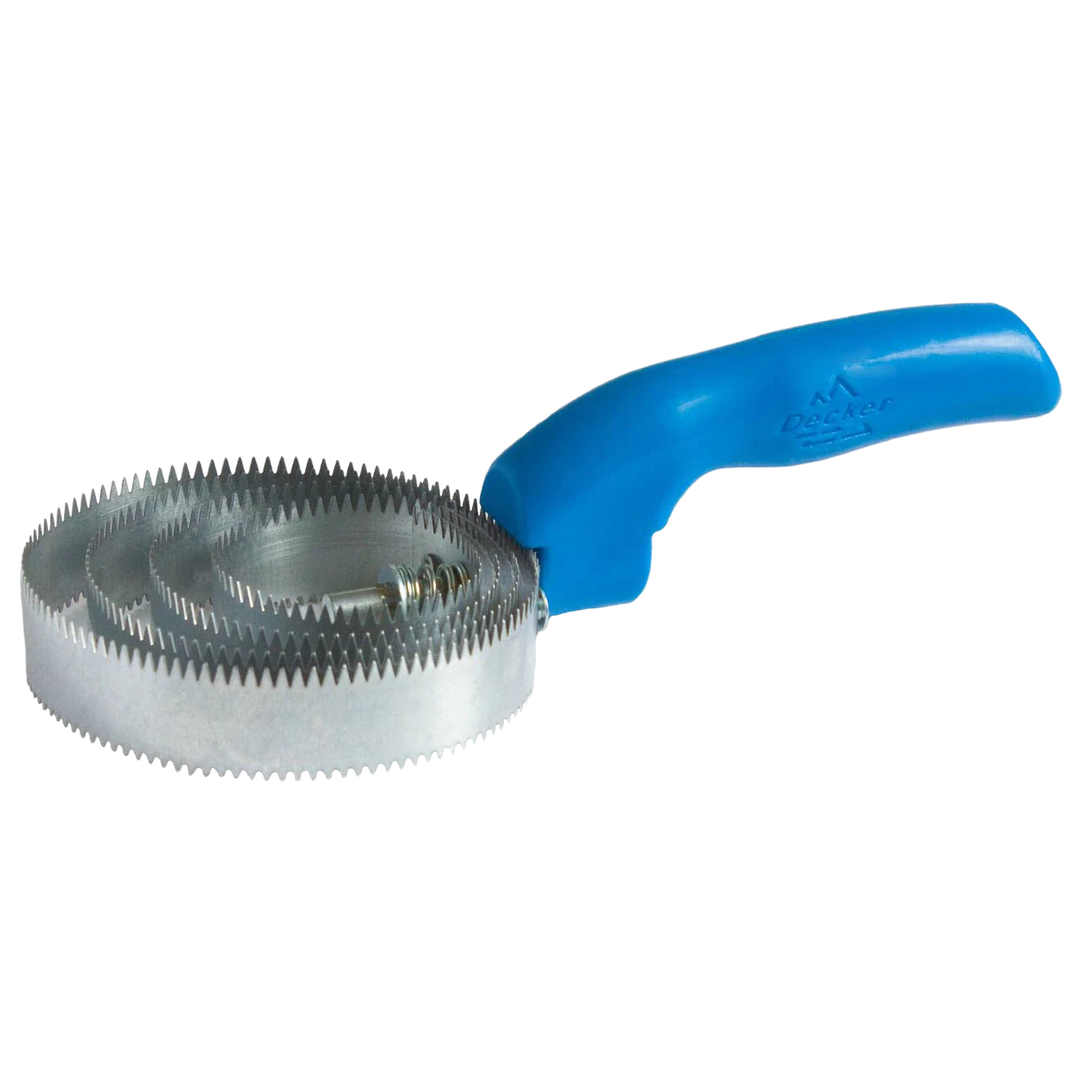 Decker Reversible Spiral Steel Curry Comb 15-S