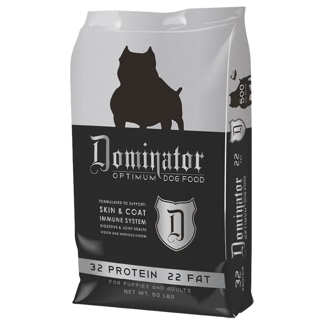 Dominator Optimum Dog Food 32/22 - 50 lb
