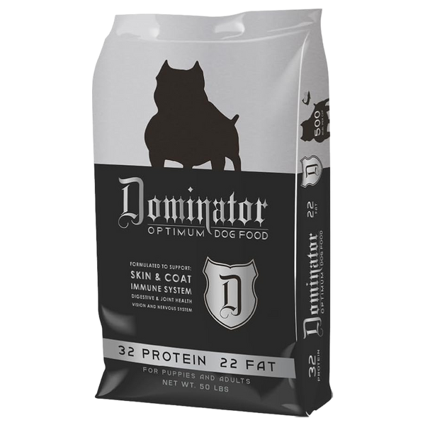 Dominator Optimum Dog Food 32/22 - 50 lb