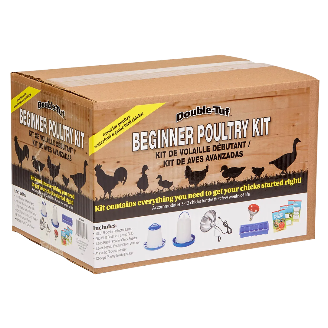 Double Tuff Beginner Poultry Kit – Complete Starter Set for Chicks