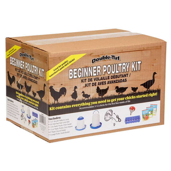 Double Tuff Beginner Poultry Kit – Complete Starter Set for Chicks