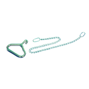 Durvet/Neogen OB Chain – 60" Zinc-Plated Calving Assistance Chain