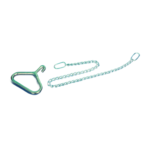Durvet/Neogen OB Chain – 60" Zinc-Plated Calving Assistance Chain