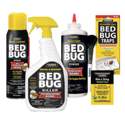 Egg Kill & Resistant Bed Bug Kit – 4-Piece Treatment Set (1 Gal, 16 oz, 4 oz & Traps)
