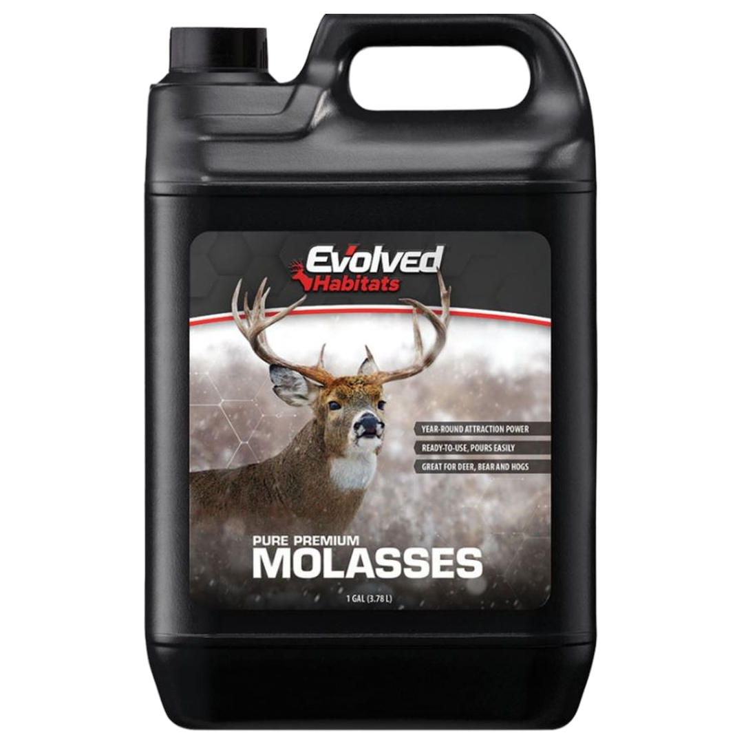 Evolved Habitats® Pure Premium Molasses – 1 Gallon Deer Attractant