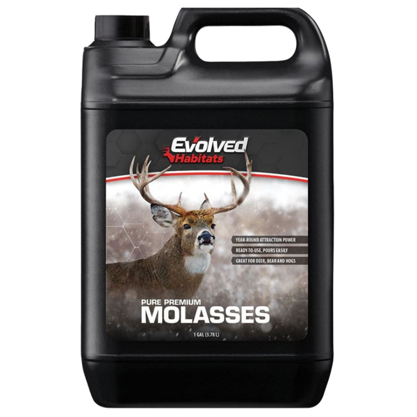 Evolved Habitats® Pure Premium Molasses – 1 Gallon Deer Attractant