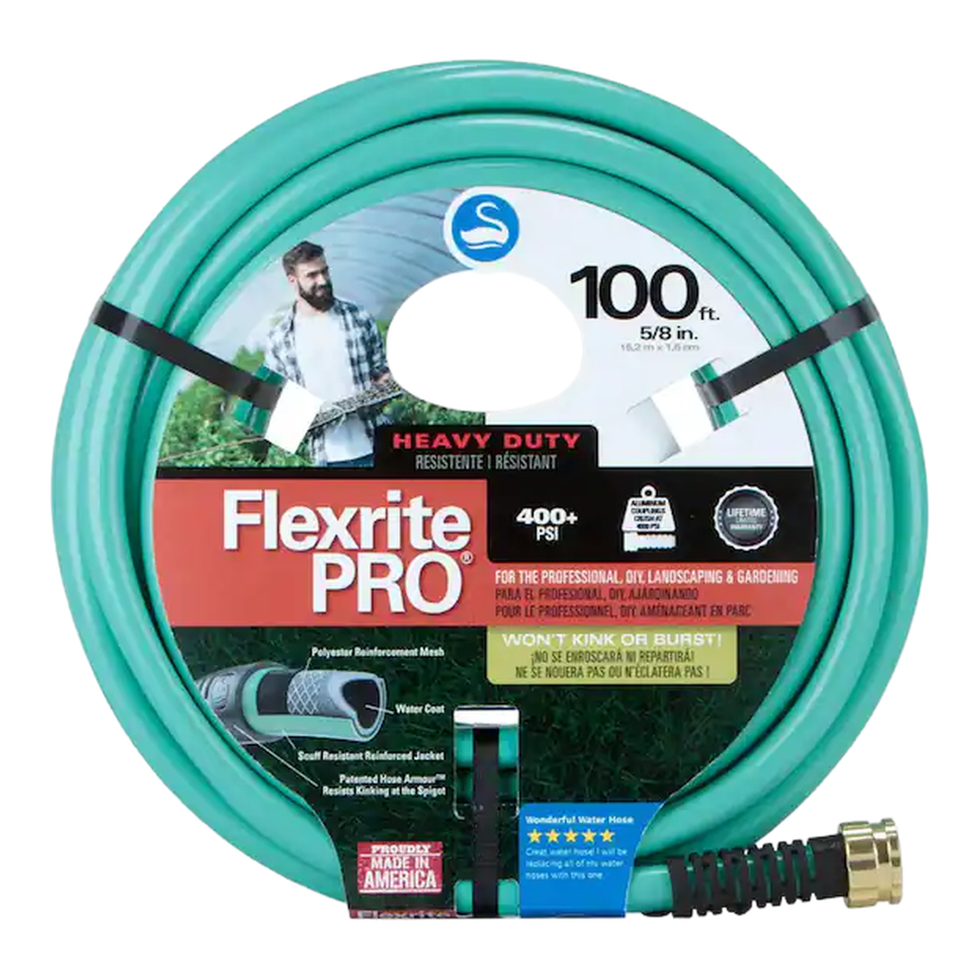 Flexrite Pro™ Heavy-Duty Garden Hose – 100 ft