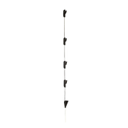 Gallagher A648 Step-In Fiberglass Post With Clips – 48" Overall Height