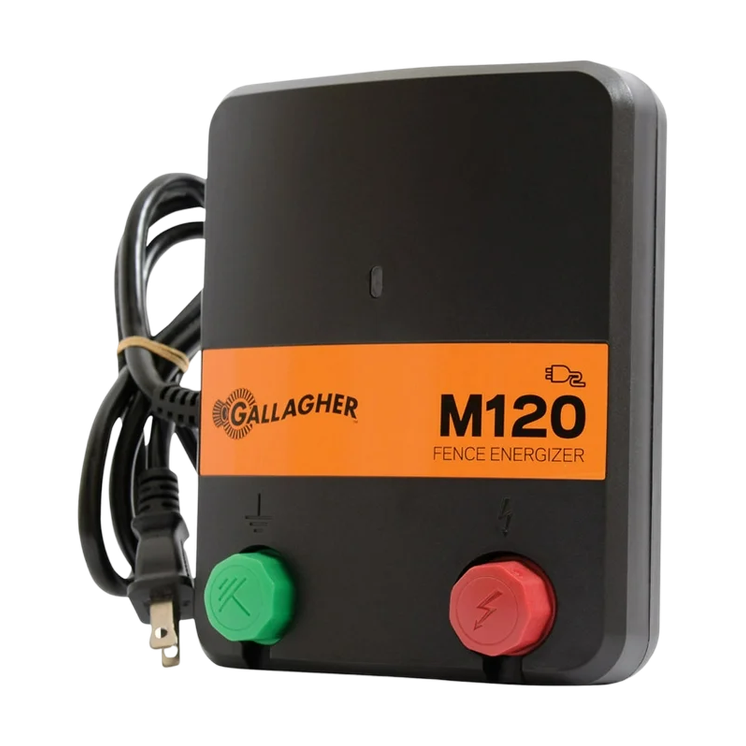 Gallagher® M120 Electric Fence Charger – 15 Mile / 60 Acre 110V AC Energizer