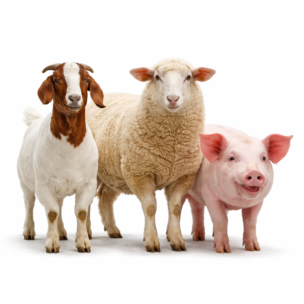 Goat, Sheep, and Hogs