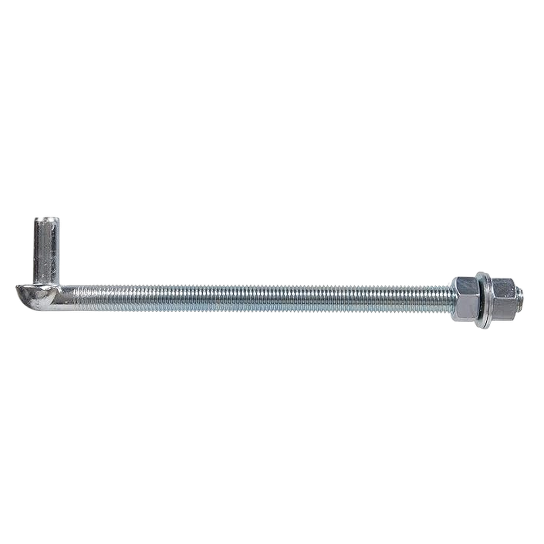 Hardware Essentials® Gate Bolt Hook – 3/4" x 12" Galvanized Gate Hardware