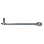 Hardware Essentials® Gate Bolt Hook – 3/4" x 12" Galvanized Gate Hardware