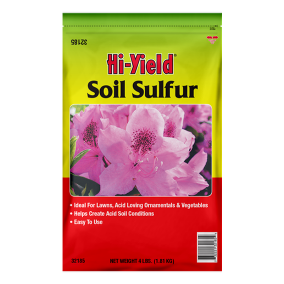 Hi-Yield® Soil Sulfur – 4 lb Granular Soil Treatment