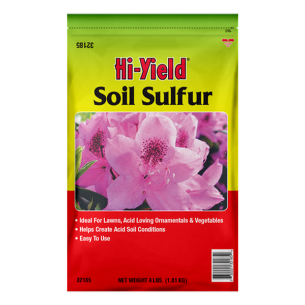 Hi-Yield® Soil Sulfur – 4 lb Granular Soil Treatment