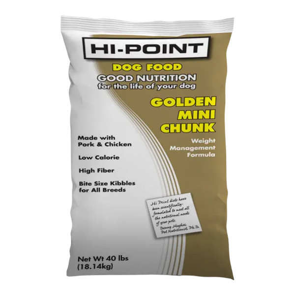 Hi-Point Golden Mini Chunk (Weight Management) - 40 lb