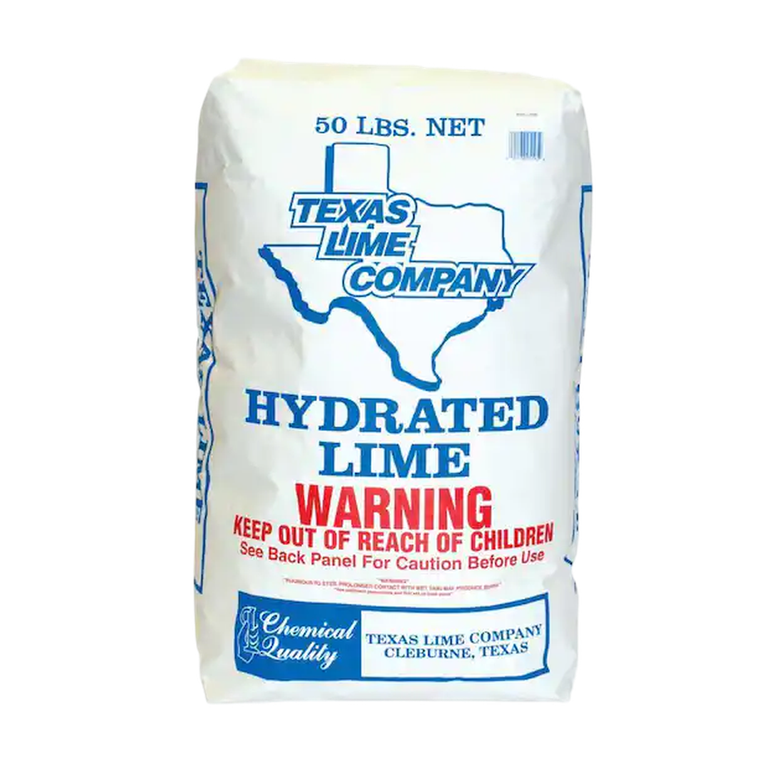 Hydrated Lime – 50 lb Soil Amendmen