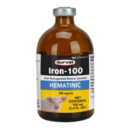 Iron-100 Injection (Hydrogenated Dextran) – Iron Supplement for Swine - 100 ML