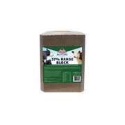Kalmbach 37% Range Block for Cattle – High-Protein Pasture Supplement - 33 lb