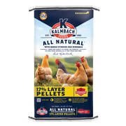 Kalmbach Mini Layer Pellet 17% With Yolk Proud - Premium Egg Layer Feed - 50 lb