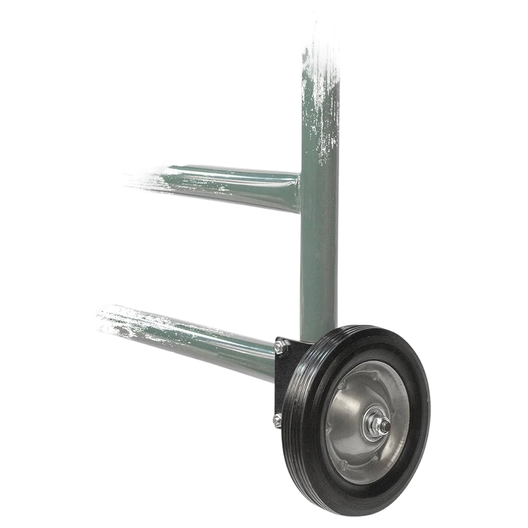 Koch® 8" Gate Wheel – Fits 1-5/8" to 2" Tube Gate Frames (Black)