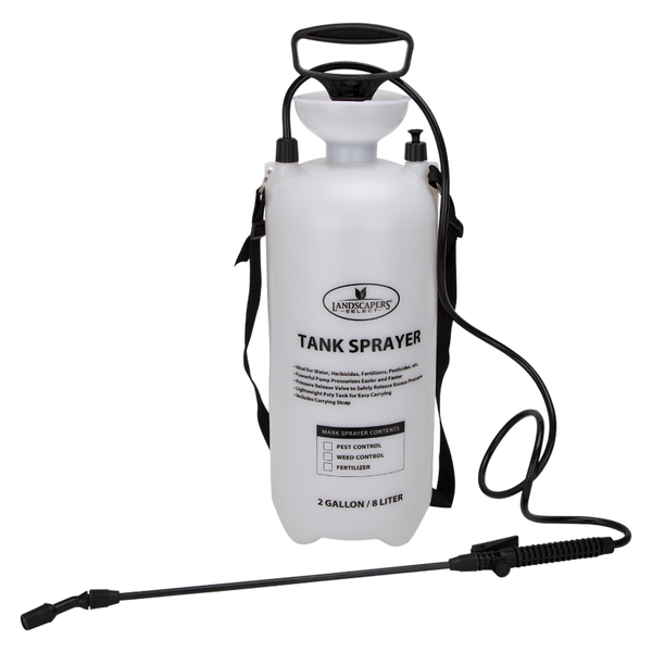 Landscapers Select® 2-Gallon Compression Sprayer – Poly Tank with 55" Hose (SX-8B)
