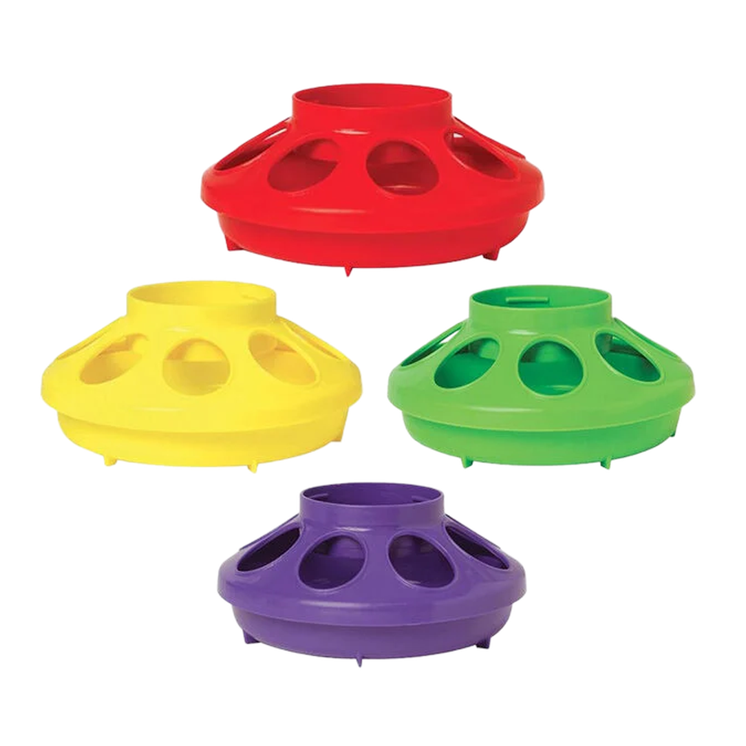 Little Giant® 1 Quart Plastic Screw-On Feeder/Waterer Base