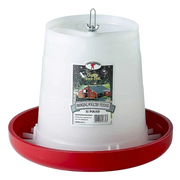 Little Giant® 60 lb Hanging Plastic Dome Poultry Feeder