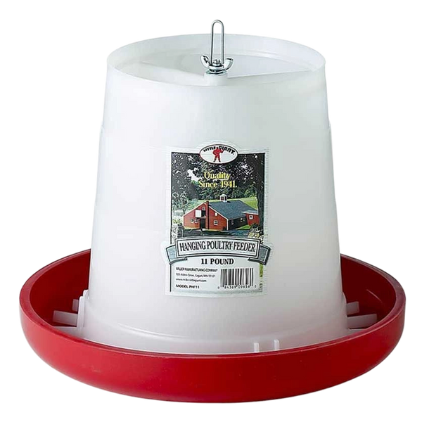 Little Giant® 60 lb Hanging Plastic Dome Poultry Feeder