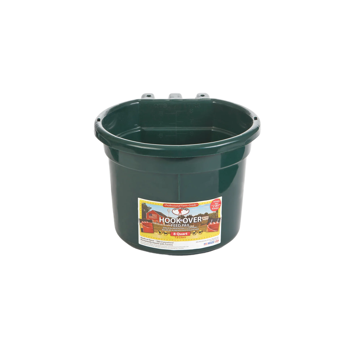 Little Giant Hook-Over Pail – 8 Quart, Plastic