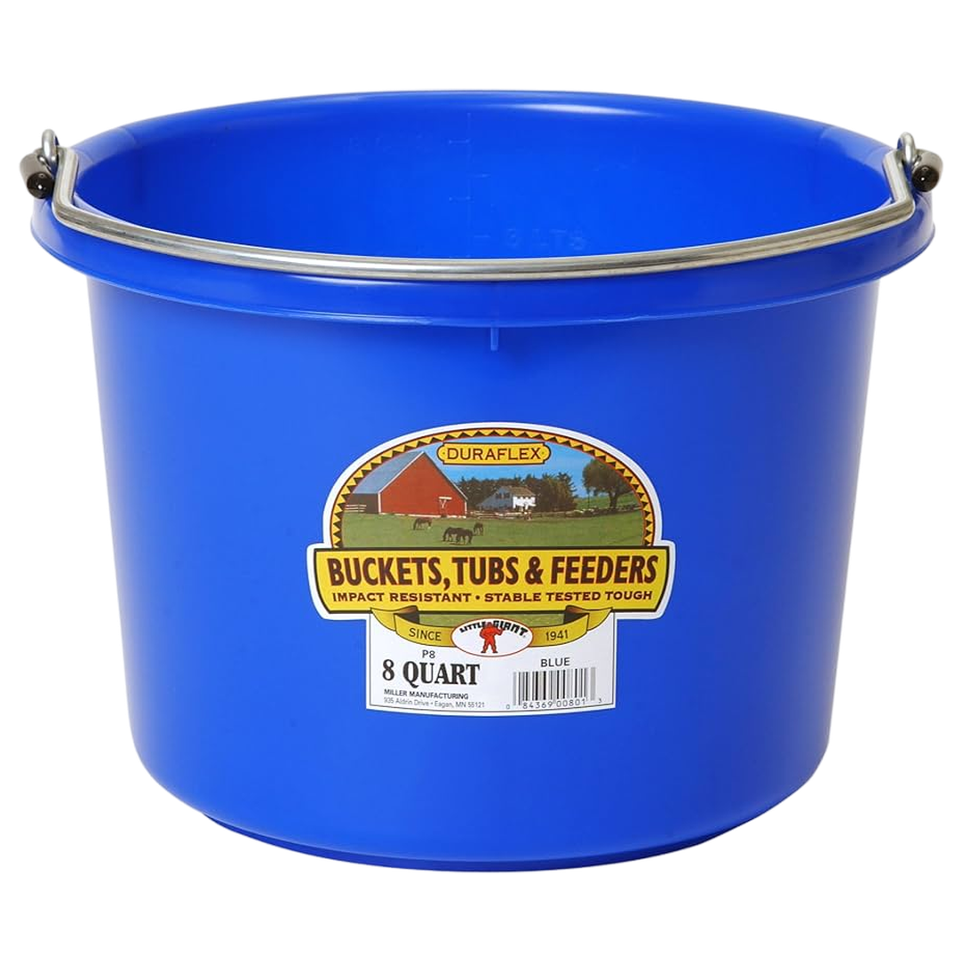 Miller Manufacturing 8-Quart Plastic Bucket