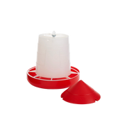 Miller Manufacturing Deluxe Hanging Poultry Feeder – 22 lb Plastic Feeder
