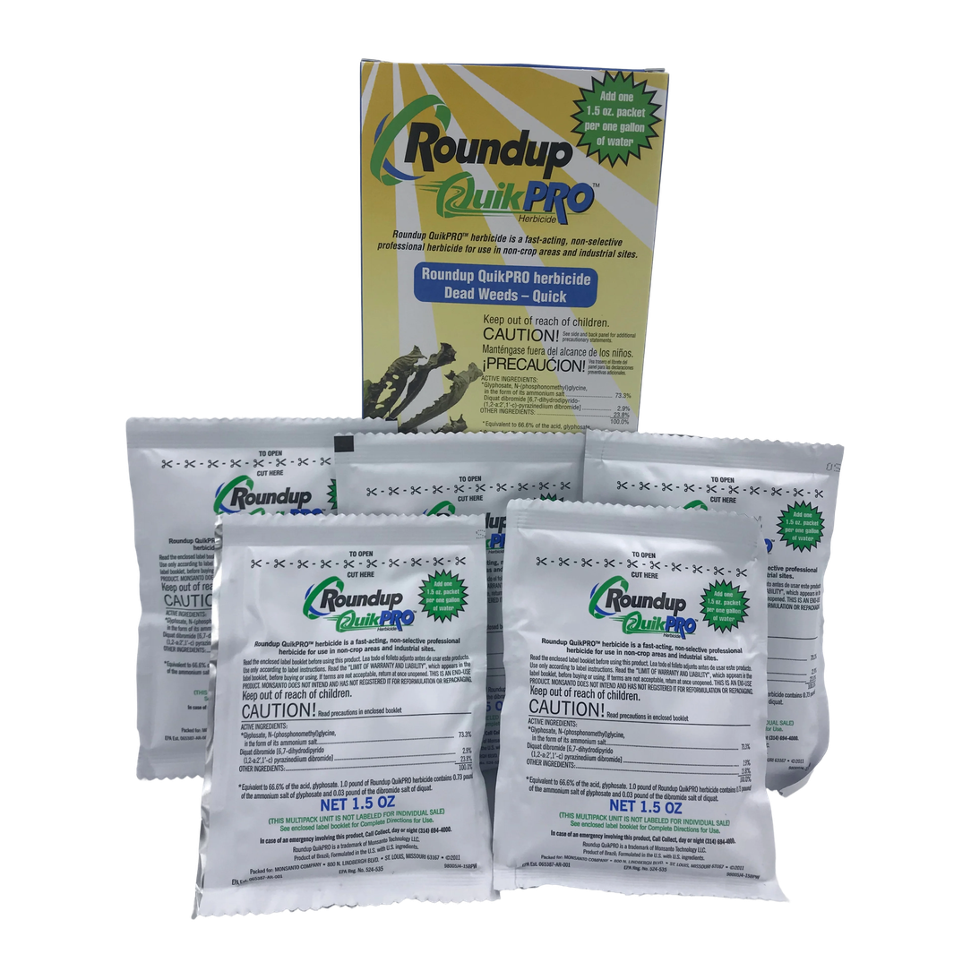 Monsanto® Quik-Pro Herbicide Packets – High-Strength Weed & Grass Killer