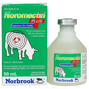 Noromectin Plus Injection – Cattle Dewormer with Ivermectin & Clorsulon - 50 ML