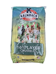 Kalmbach 16% All-Natural Layer Chicken Crumble Feed - 50 lb