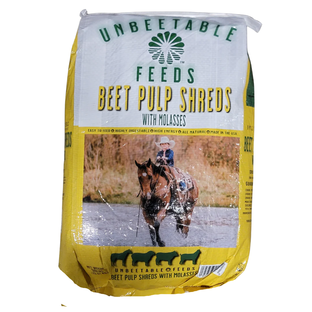 Unbeetable Feeds Beet Pulp Shreds with Molasses - 30lb